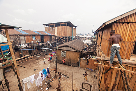 Abb.: Makoko Neighborhood Hotspot, Lagos (Foto: © Isi Etomi)