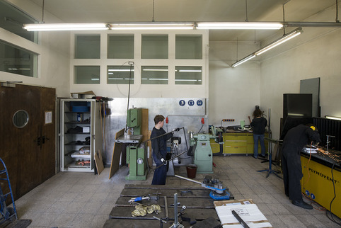 Werkstatt für Bildhauerei (Metall)