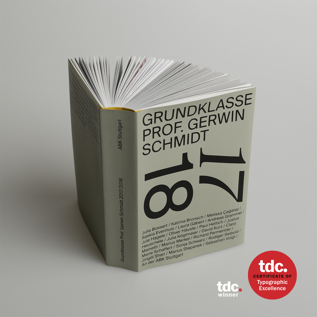 Abb.: Publikation „Grundklasse Prof. Gerwin Schmidt 17/18“ von Oliver Häusle