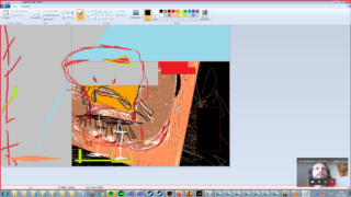 Ansicht eines Bildbearbeitungsprogramms.