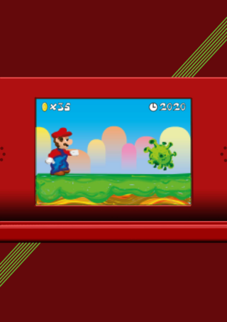 Screenshot Mario Brothers.