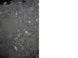 Transparente Kunststofformen.