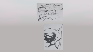 Abstraktes Gemälde.