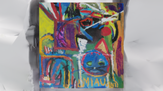 Abstraktes Gemälde.