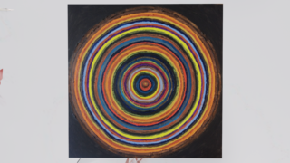 Abstraktes Gemälde.