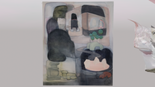 Abstraktes Gemälde.