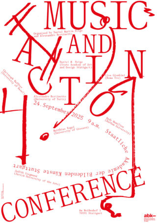 Plakat für die Konferenz 