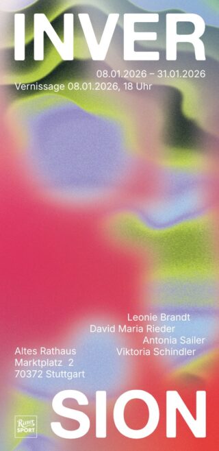 Plakat für eine Kunstausstellung mit dem Titel 