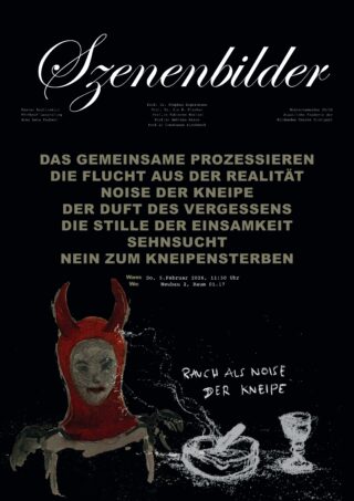 Plakat für eine Veranstaltung mit dem Titel 