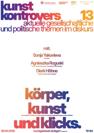 Plakat für eine Veranstaltung mit dem Titel 