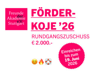 Werbegrafik für das mit 2.000 Euro dotierte Stipendium 